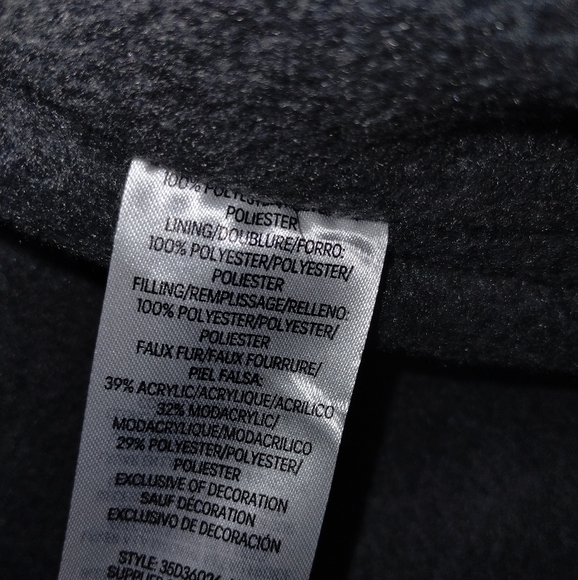 Calvin Klein Girls Puffer Faux Fur Coat - Picture 10 of 12